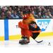 Gritty Philadelphia Flyers Unsigned Black Jersey Celebration Photograph