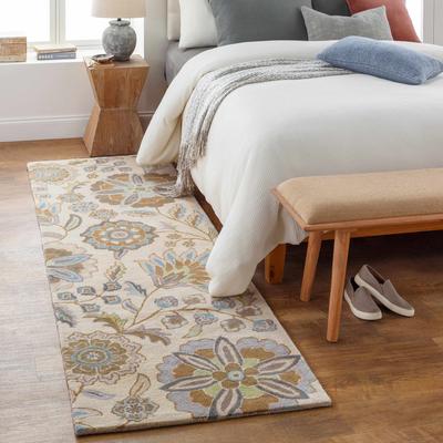 Mack 6' x 9' Cottage Wool Denim/Light Gray/Tan/Brown/Light Sage/Sky Blue/SkyBlue/LightSage/LightGray/Sky Blue/Light Gray/Light Sage Area Rug - Boutique Rugs