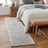 Niota 4' x 6' Modern Light Sage/Light Gray Area Rug - Hauteloom