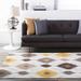 Byhalia 5' x 8' Bohemian/ Taupe/Dark Brown/Beige/Brown/Ivory/Mustard/Light Brown/Dark Red Area Rug - Hauteloom