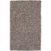 Chalfont 2' x 3' Shag Shag Plush Solid NZ Wool Gray Area Rug - Hauteloom