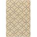 Olivebridge 2' x 3' Natural Fiber Contemporary Wool Tan/Beige/Gray Area Rug - Hauteloom