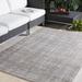 Andalusia 7'10" x 10'10" Modern Outdoor/indoor Cream/Brown/Gray/Tan/Dark Red Outdoor Area Rug - Hauteloom