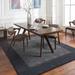 Talmage 8' x 11' Modern Wool Charcoal/Black Area Rug - Hauteloom