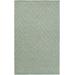 Trampas 2' x 3' Natural Fiber Jute Natural Fiber Moroccan Jute Pale Blue/Seafoam/Sage Area Rug - Hauteloom