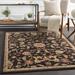 Salona 2' x 7'5" Traditional Black/Dark Brown/Medium Gray/Coral/Light Beige/Mustard/Olive Runner - Hauteloom