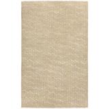 Madeley 2' x 3' Modern Handmade Updated Bohemian Wool Ivory/Tan Area Rug - Hauteloom