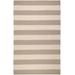 Westland 9' x 13' Transitional Stripes Wool Beige/Gray Area Rug - Hauteloom