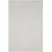 Glassport 8' x 10' Solid & Border Ivory Area Rug - Hauteloom