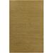 Hensler 5' x 8' Natural Fiber Solid Wool Light Brown Area Rug - Hauteloom