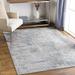 Pialba 2' x 2'11" Modern Light Gray/White/Olive/Teal/Dusty Sage/Pale Blue/Taupe/Medium Gray Area Rug - Hauteloom