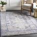 Accokeek 2' x 3'3" Traditional Navy/Denim/White/Light Beige/Pale Blue/Peach Area Rug - Hauteloom