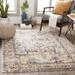 Muskegon 2' x 2'11" Traditional Burnt Orange/Rose/Charcoal/White/Blue/Lavender/Light Blue/Light Sage/Rust/Yellow/Light Slate/Brick Red/Rust Area Rug - Hauteloom
