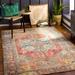 Damark 8'6" x 11'6" Traditional Charcoal/Peach/Ice Blue/Ivory/Medium Brown/Medium Gray/Olive/Rust/Brick Red/Rust Area Rug - Hauteloom