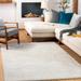 Middleville 7'10" x 10' Modern Charcoal/Cream/Light Beige/Light Gray/Medium Gray/Peach Area Rug - Hauteloom