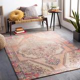 Queenscliff 2'6" x 4' Traditional Charcoal/Blue/Burgundy/Magenta/Mustard/Oatmeal/Orange/Rust/Tan/Brick Red/Rust/Medium Gray Area Rug - Hauteloom