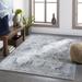 Timsbury 8'10" x 12' Traditional Medium Gray/Tan/Light Gray/Ivory/Charcoal/Dark Blue/Black/Slate/Navy Area Rug - Hauteloom