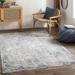 Pinjarra 2'7" x 3'11" Modern Light Gray/Charcoal/Medium Gray/Taupe/Cream/Dark Blue/Gray/Pale Blue/Tan/Navy Area Rug - Hauteloom