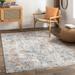 Lydney 10' x 13'11" Modern Light Gray/Teal/Medium Gray/Charcoal/Cream/Dark Blue/Gray/Off White/Rust/Tan/Brick Red/Navy Area Rug - Hauteloom