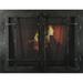 Williston Forge Koval Cabinet Style Steel Fireplace Door Steel in Brown | 28 H x 38 W x 3 D in | Wayfair 0F64D53B8C8E4DEE8B616C52516B1E8A