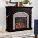 Darby Home Co Beckette Traditional Electric Fireplace in Gray/Black | 40.75 H x 45.75 W x 15.75 D in | Wayfair DEECC07D0C0F4ED2B4DCAB3CD798696A