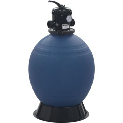 Vidaxl - Pool-Sandfilter mit 6-Wege-Ventil Filterkessel Blau 560 mm Image