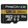 ProGrade Digital 128GB UHS-II microSDXC Memory Card with SD Adapter PGMSD128GBPBH