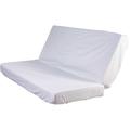 Protège matelas molleton 100% coton pour clic-clac 120x190 - Blanc