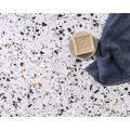 Decoon - Terrazzo Grigio Venato - 60 x 60 cm - Blanc