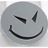 Adhesif Sticker 3D Chrome - Smiley