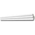 Moulure pour ruban led G36 - polystyrène - blanc - 38 x 48 mm - long. 2 m - 5 pces (=10 m) - blanc