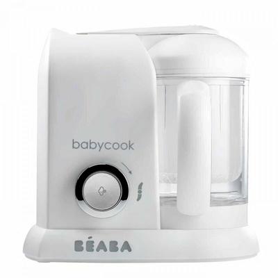 Beaba - Robot Bébé Babycook Solo Blanc & Argent