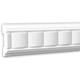 Cimaise 151309 Profhome Moulure décorative design intemporel classique blanc 2 m - blanc