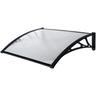 Marquise en polycarbonate Werka Pro 80 x 120 cm