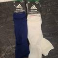 Adidas Underwear & Socks | Adidas Formotion Soccer Socks Mens M New Blue /Whi | Color: Blue/White | Size: M