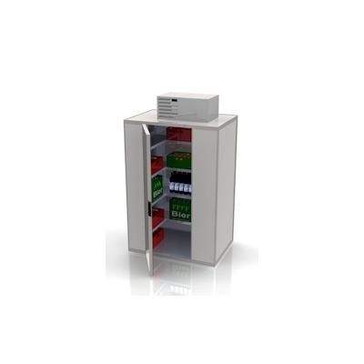 hefa Begehbarer Kühlschrank MiniBox 13.09 Typ 2 H steckerfertig beschichtet und verzinkt zerlegbar
