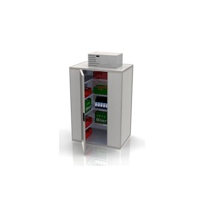 hefa Begehbarer Kühlschrank MiniBox 13.09 Typ 2 H steckerfertig beschichtet und verzinkt zerlegbar Image