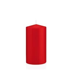 Wiedemann Kerzen rote Stumpenkerzen in Cello 100 x 60 mm, 16 Stück