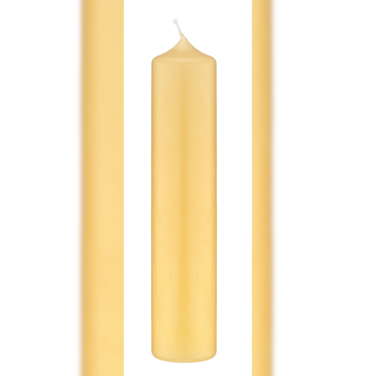 Wiedemann Kerzen Altarkerze Champagner 400 x Ø 100 mm, 1 Stück Image