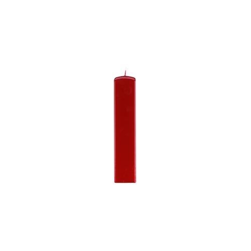 Kopschitz Kerzen Quadratische Kerzen (Quader Kerzen) Rot, 300 x 70 x 70 mm, 4 Stück