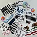 Brandy Melville Other | 20 Brandy Melville Stickers! | Color: Silver | Size: Os
