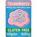 Angel Delight Strawberry Flavour Dessert Mix - 12x600g