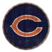 Chicago Bears 24" Cracked Color Barrel Top Sign