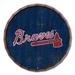 Atlanta Braves 24" Cracked Color Barrel Top Sign
