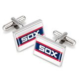 Chicago White Sox Logo Square Cufflinks