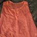 American Eagle Outfitters Tops | American Eagle Outfitters Sleeveless Top | Color: Orange | Size: Xs