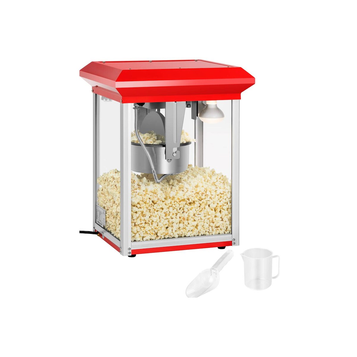 Royal Catering Popcornmaschine - 1300 W - 5 kg/h - rot - Image