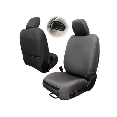 Bartact Jeep Seat Covers Rear Split Bench Fold Down Armrest 2019 plus Gladiator 4 Door Baseline Performance Graphite JTBC2019RFG