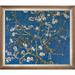 Vault W Artwork Branches of an Almond Tree in Blossom by Vincent Van Gogh - Picture Frame Painting Print on Canvas in Blue | Wayfair