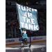 S.J. Sharkie San Jose Sharks Unsigned Waving Flag Photograph